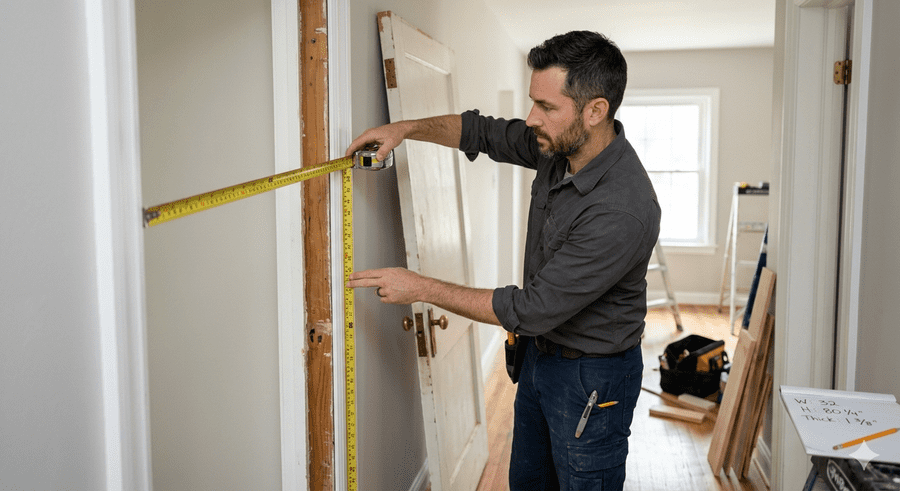 how to measure door size