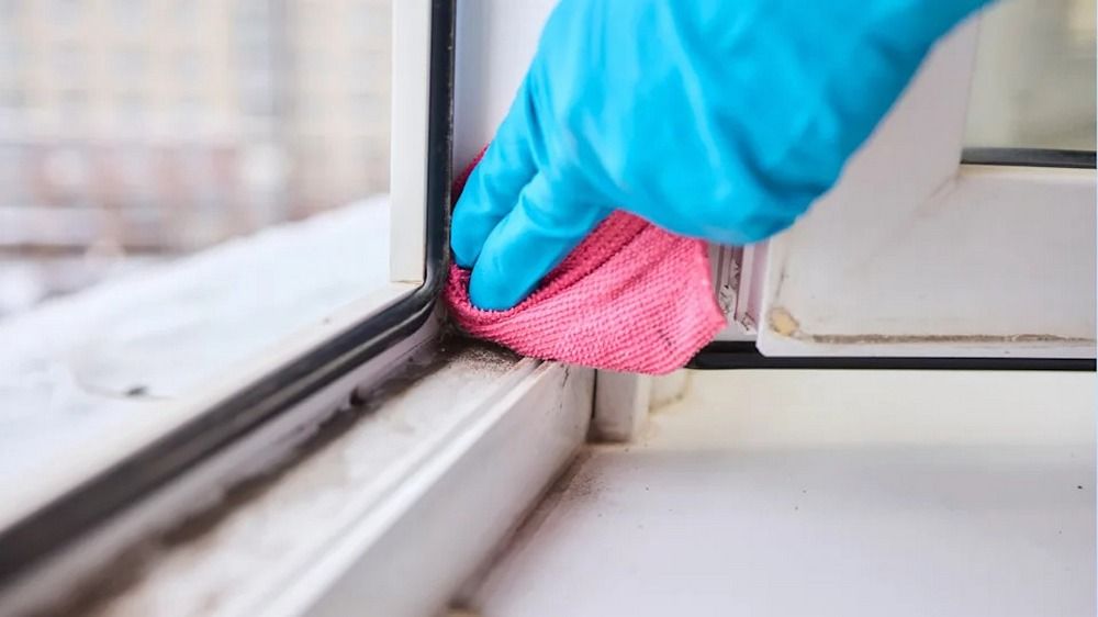 how to clean window tracks