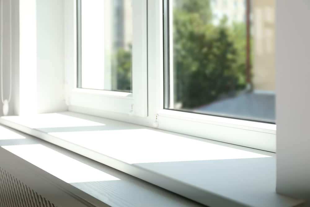 how to clean window sills