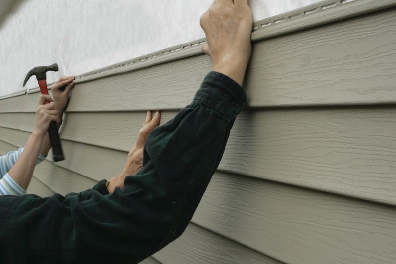 vinyl siding installation
