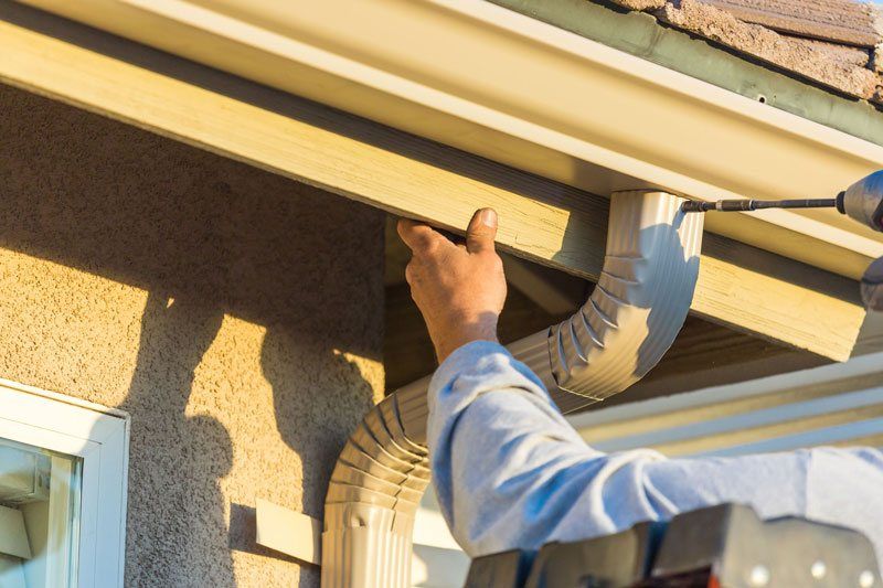 how to install aluminum gutters